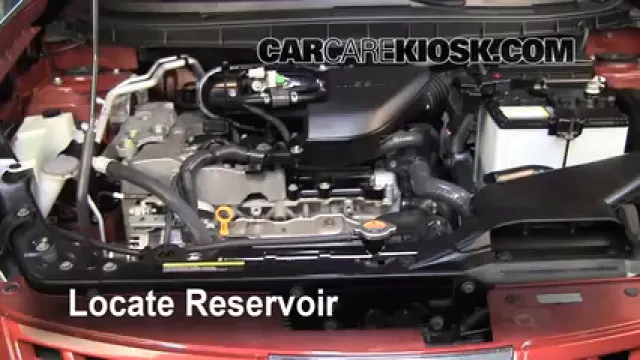 2008 Nissan Rogue SL 2.5L 4 Cyl. Liquide essuie-glace Ajouter du liquide